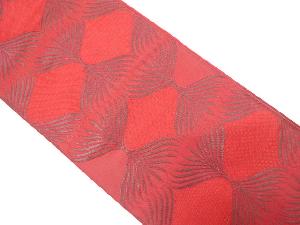 抽象模様織り出し　袋帯